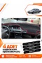 Nissan Altima (1988-1993) Compatible Front Torpedo Protection Carpet Cover - Black-Red - Ni003