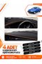 Toyota Carina E T190 Airbagli (1992-1997) Compatible Torpedo Protection Cover - Black-Brown - To010