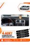 Toyota Avensis T270 (2009-2015) Compatible Front Torpedo Protection Cover - Black-Brown - To004