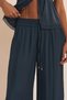 Wide-Leg Satin Pants - 3