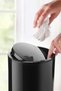 Flores 5-Piece Bathroom Set Black Color - 2