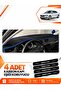 Skoda Super-B (2015-2021) Compatible Front Torpedo Protection Case Carpet Cover - Black-Blue - Sk012