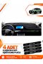 Chery Omada 5 (2022-2024) Compatible Front Chest Glove Box Protection Cover Carpet Protector - Black-Grey - Cy003