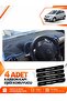 Nissan Note E11 (2005-2009) Compatible Front Torpedo Protection Carpet Cover - Black-Blue - Ni010
