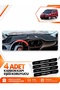 Fiat Doblo (2015-2023) Compatible Front Chest Glove Box Protection Cover Carpet Protector - Black-Grey - Fi009