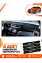Nissan X-Trail (2013-2020) Compatible Torpedo Protection Protective Case Carpet Cover Chest - Black - Ni020
