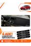 Renault Megane 3 Li̇f Ekran (2008-2015) Compatible Torpedo Protection Cover Carpet Cover - Black - Re023