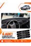 Nissan Sunny (1990-1995) Compatible Front Chest Glove Box Protection Cover Carpet Protector - Black-Grey - Ni018