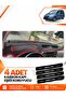 Peugeot Partner Screen Protective Cover (2008-2017) Compatible Dashboard Protection Cover - Black-Red - Pe022