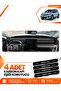 Ci̇troen C3 Ai̇rcross (2023-2026) Compatible Torpedo Protection Protective Case Carpet Cover - Black - Ci020