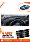 Renault Laguna 2 (2002-2005) Compatible Torpedo Protection Protective Case Carpet Cover Chest - Black - Re033