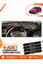 Peugeot 106 (1991-2003) Compatible Front Torpedo Protection Case Carpet Cover - Black-Brown - Pe001