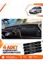 Volkswagen Caddy (2004-2010) Compatible Front Torpedo Protection Cover - Black-Brown - Vw002