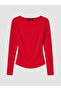 Esvab • Modern & Distinctive Zero Roba Collar Gathered Women's Bodysuit