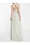 Rochie maxi, verde - 2
