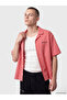 Ozmarka New Season Pink Comfortable Fit Men's Shirt