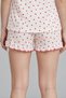 Night Ecru Women's Shorts Comfortable Pajama Set 4747 - 6