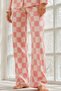 Women's Regular Wrinkled Pink Pajama Set - 4