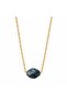 Elira Natural Stone Steel Ghost Necklace - 3