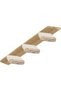 Cat Climbing Shelf Wooden Three Step Cat Stairway for Feline Exploration Wood Space Saving Design - 6