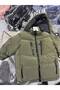 Boys' Winter Inflatable Coat with Hood, Fiber-Filled, Cold-Proof Micro Fabric - 4