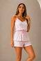 Night Pink Women's Anti-Pilling Viscose 2 Piece Pajama Set - 2