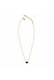 Elira Natural Stone Steel Ghost Necklace - 4