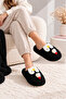 Penguin Non-Slip Sole Winter Women's House Slippers Dowry Slippers Closed Toe Warm Soft House Slippers Stc1371 - 3