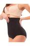 Night Black Laser Cut Silicone Slip Corset 4402 - 2