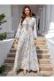Rochie maxi, mix culori - 7