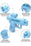 Prank Water Gun, Set of 2, Small, Two-Way Spray Gun, White & Blue for Fun Summer Pranks & Pool Parties, Water Toy - 5