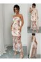 Rochie maxi, mix culori - 3
