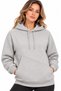 Women's Sweatshirt with Side Pockets 3 Yarns (Soft Puff Fabric) Winter Smoked Gray Brown Black Stone - 2