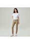 Women’s High-Waist Twill Regular Tapered Fit Pant - 2