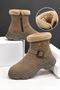 Women's Fur-Lined, Buckle and Zipper Non-Slip Thermo Sole Winter Boots - 2