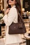 Modern Stylish Double Set Women's Shoulder Bag and Wallet Daily Gift Combination - 4
