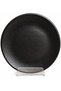 Tabak Evi Graphite Porcelain Black Cake Plate 21cm Single - 3
