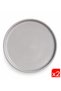 Tabak Evi Ripple Porcelain Gray Cake Plate 28cm 2-Pack