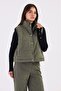 Velvet Fabric Zero Sleeve Vest - 2