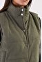 Velvet Fabric Zero Sleeve Vest - 4