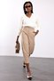 Camel Barrel Fabric Trousers 442 - 4