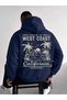 Men's West Coast Printed Hooded Sweatshirt - 2