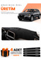 Audi Q5 (2008-2017) Compatible Dashboard Protection Cover Auto Cover - Black-Brown - Au009