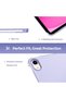 حافظة ProCase لجهاز iPad A16 الجيل 11 مقاس 11 بوصة 2025/الجيل العاشر 10.9 بوصة، باللون الأسود الظلي - 6