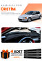 Honda Civic Eg-Ex-El (1994-2000) Compatible Torpedo Protection Cover Auto Cover - Black-Red - Ho005
