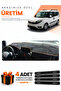 Fi̇at Doblo (2007-2015) Airbag Compatible Small Screen Compatible Torpedo Protection Cover Auto Cover - S.Khv - Fi008