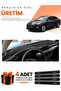 Ford Focus 4 (2017-2021) Compatible Dashboard Protection Cover Auto Cover - Black-Grey - Fo013