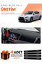 Mitsubishi Lancer (2007-2015) Compatible Torpedo Protection Cover Auto Cover - Black-Grey - Mi014