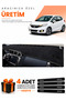 Honda Jazz (2018-2020) Compatible Dashboard Protection Cover Auto Cover - Black - Ho019