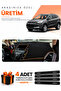Ford Kuga (2013-2015) Compatible Dashboard Protection Cover Auto Cover - Black-Brown - Fo026